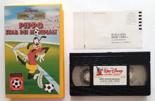 Vhs pippo star dei - pippo, mondiali