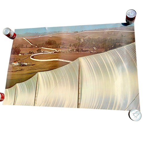 Poster christo running fence - poster,