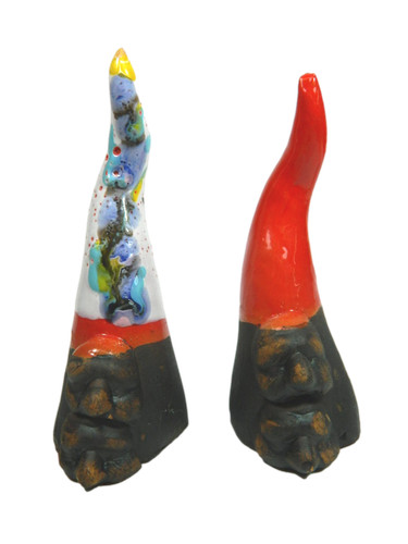 Corno napoletano con maschere - napoletano,