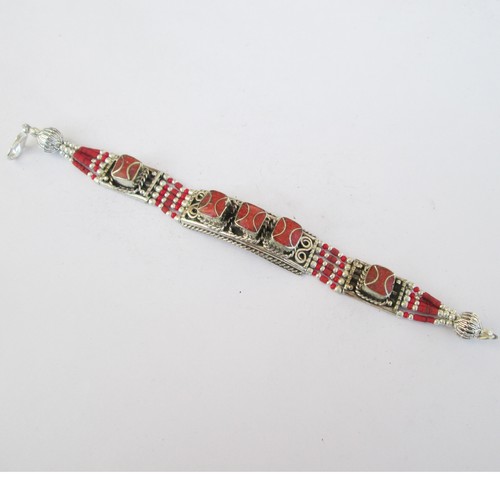 Bracciale corallo rosso - bracciale,