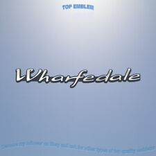 WHARFEDALE 60x13 emblema brusched badge sostituzione logo decal sticker adesivo