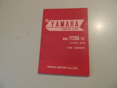 1975 parts list catalog - list,