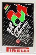 adesivo rally 14 coppa liburna fiat peugeot canon pirelli livorno abarth renault