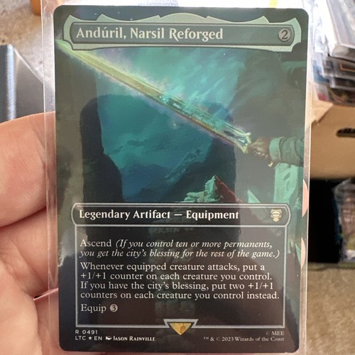 Anduril narsil reforged surge - narsil,