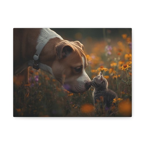 Pit bull cane gattino - bull,