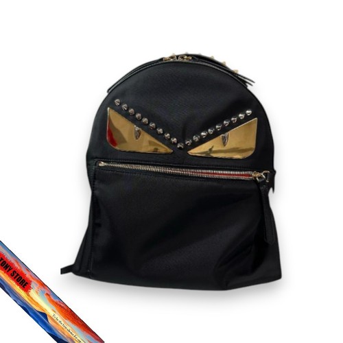 Fendi monster zaino nero - monster,