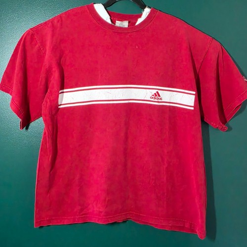 Shirt adidas rossa - adidas, vintage