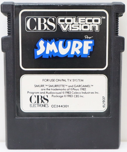 Gioco colecovision puffi - gioco,