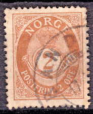 FRANCOBOLLO 1894-1907 NORVEGE
