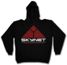 HOODED SWEAT SKYNET LOGO -