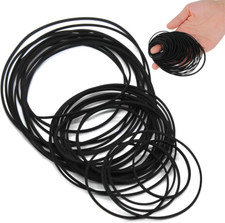 56 Pezzi Set Di Cintura Registratore in Gomma Cinghie Registratore a Cassette Na