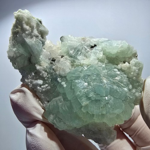 Sfera prehnite punte di - prehnite,,