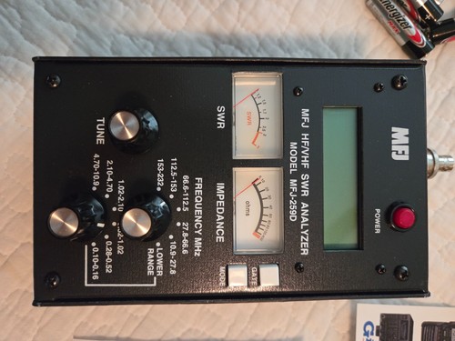 Mfj 259d analizzatore vhf - 259d, hf/vhf