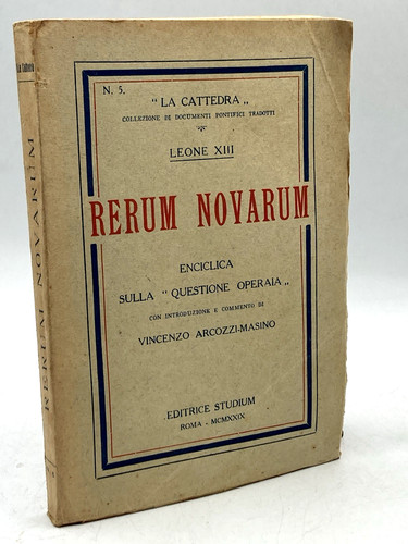 Rerum novarum enciclica - rerum,