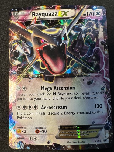 Rayquaza xy69 full art - ex,
