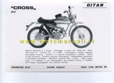 Gitan 50 Cross 4V brochure era