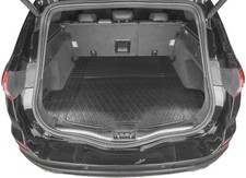 R25 tappeto baule per HYUNDAI TERRACAN (2001 - 2006) Tappetino in Gomma per Baga