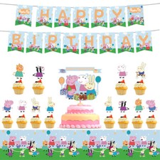 Bandiere compleanno Peppa &
