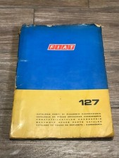 FIAT 127 MANUALE RICAMBI CATALOGO PARTI RICAMBIO CARROZZERIA SPARE PARTS CATALOG