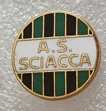 Distintivo calcio ⚽ SCIACCA spilla AGRIGENTO pin SICILIA no piedino SMALTO 