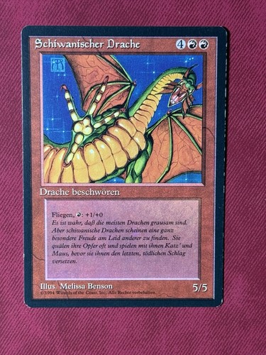 Drago sciwanese shivan - sciwanese,