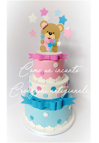 Torta scenografica finta