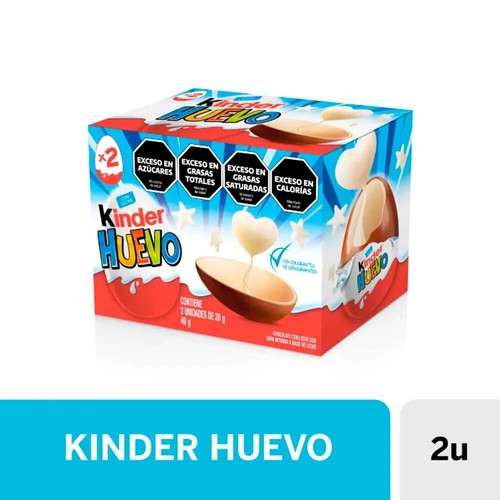 Huevo kinder sorpresa 40gr - sorpresa,