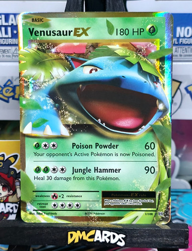 Pokemon venusaur 108 xy - ex, 1/108