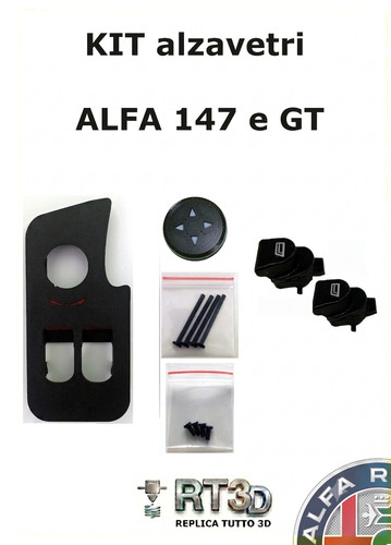 Kit alzavetri pulsantiere - alzavetri,