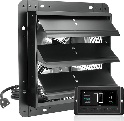 Ventilatore scarico con - ventilatore, di