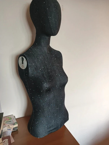 Manichino denim mezzo busto - manichino,