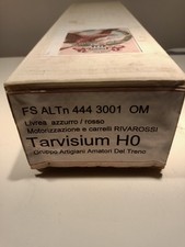 TARVISIUM Littorina panoramica Diesel FS ALTn 444-3001 OM scala H0 Azzurro/Rosso
