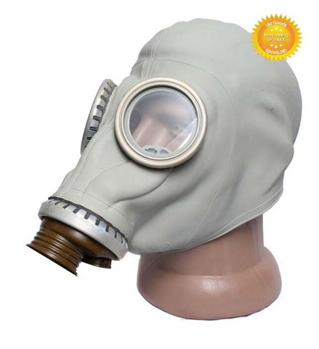 Maschera antigas grigia - maschera, gp-5
