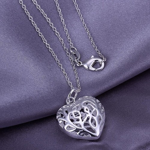 Collana ciondolo cuore - collana,