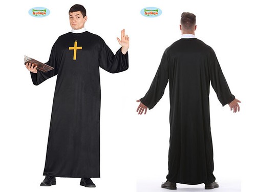 Vestito prete sacerdote adulto - vestito,
