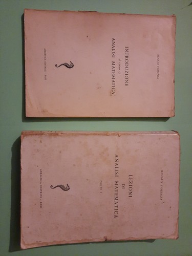 Lezioni analisi matematica - lezioni, di