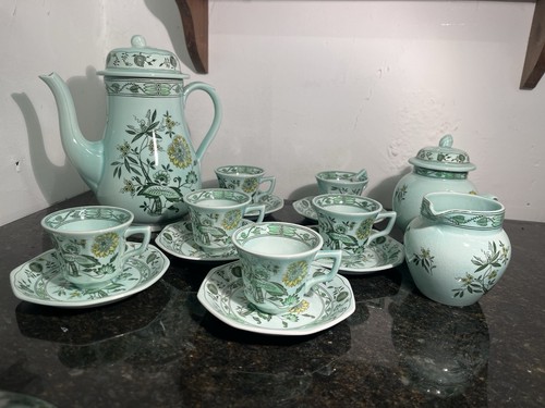 Adams wedgwood green floral - green,