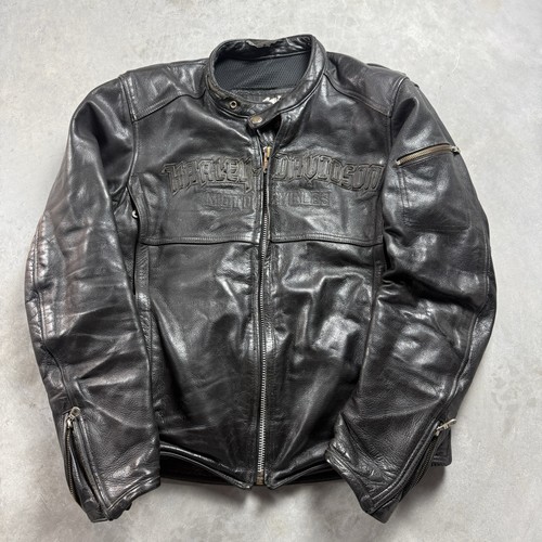 Giacca biker pelle - , harley