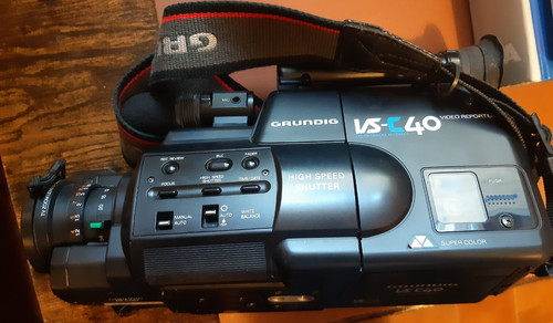 Videocamera grundig c40 - videocamera, vs-c40