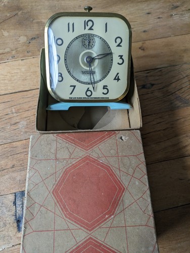 Vintage vulcan alarm clock - alarm,