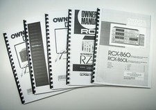 Rotel RA-500 Amplifier Owners Instruction Manual