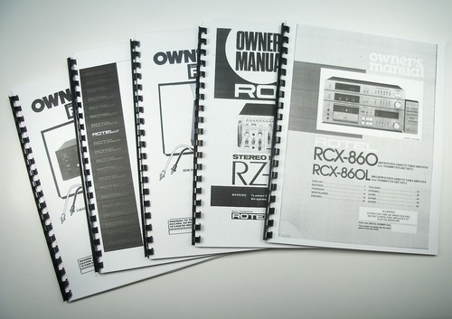 Rotel amplifier owners - rb-03,