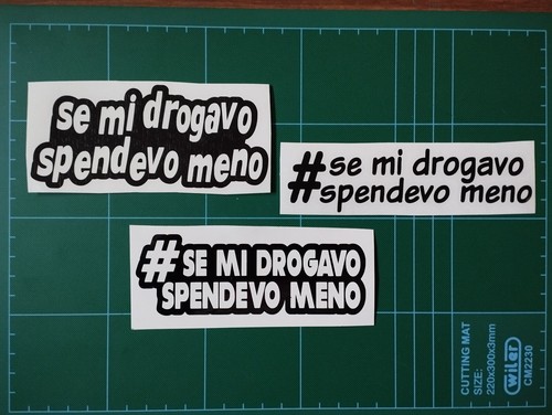 Adesivi prespaziati per - adesivi,