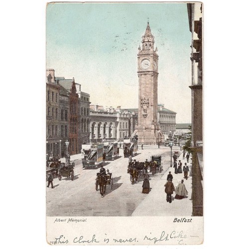 Belfast albert memorial - belfast,