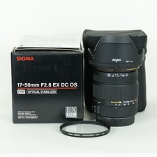 Sigma 8 ex dc os - 17-50, f2.8