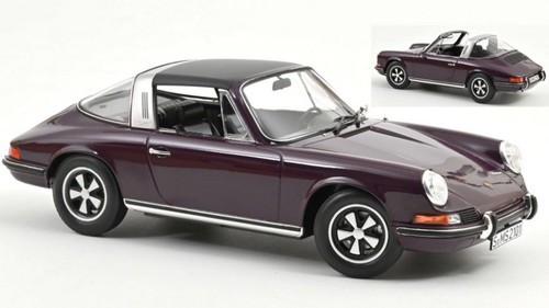 Porsche 911e targa 1971 violet - targa,