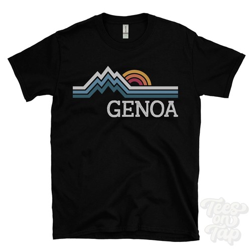 Genova shirt retro logo - t-shirt,