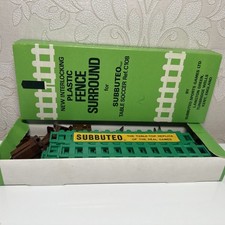 Recinzione plastica ad incastro Subbuteo Surround C108 in scatola originale anni '70