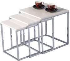 Set tavolini da caffè 3 pezzi