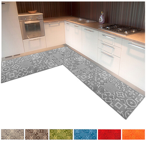 Tappeto cucina angolare - cucina, 3d